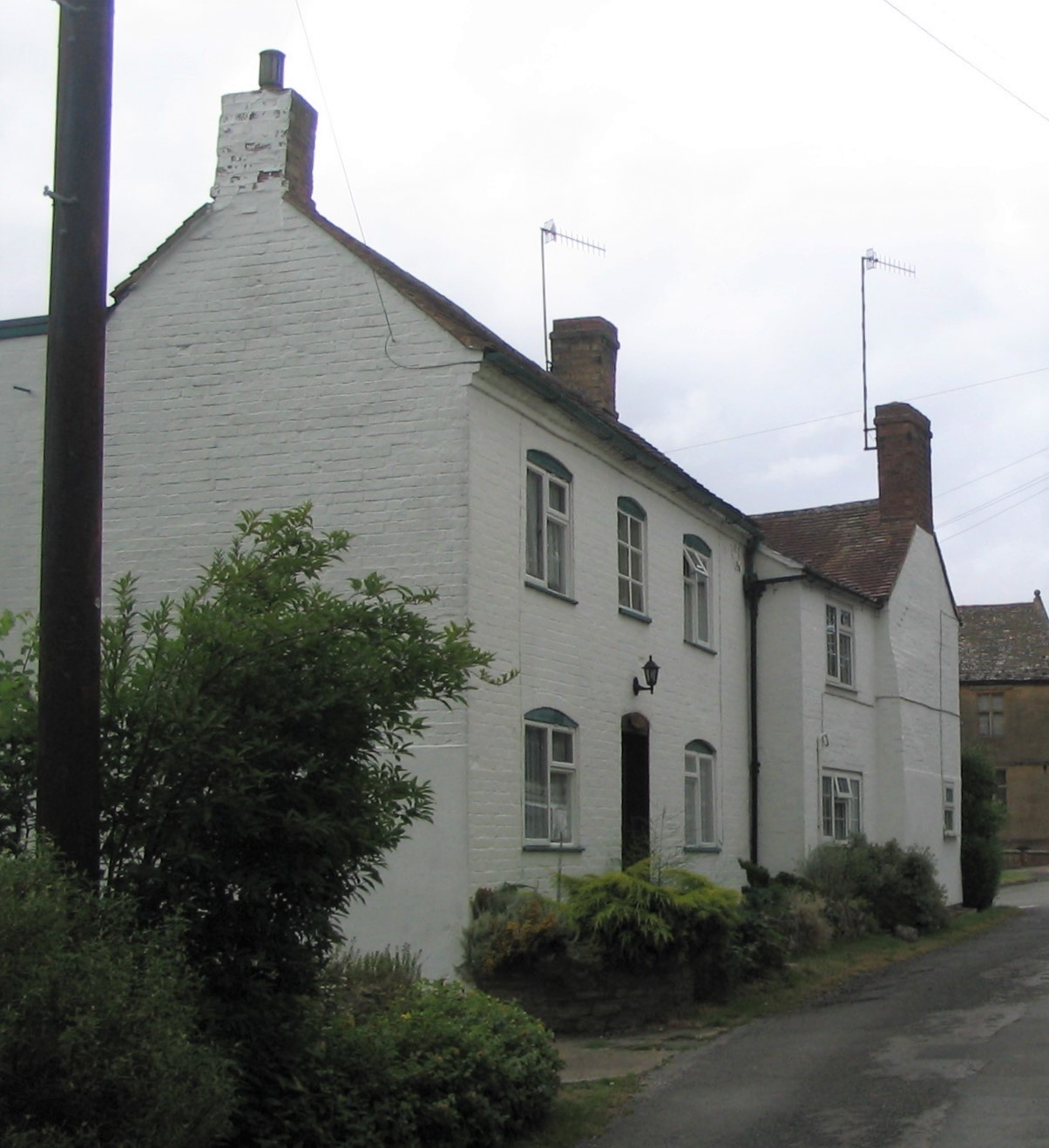 Cottages on the corner of High Street and Mill Lane The Badsey Society